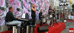 Rita Althues und Band, livemusik